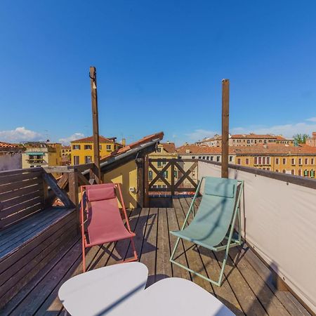 Casa Virginia Direct At The Canal Cannaregio With Own Roof Terrace Venise Extérieur photo