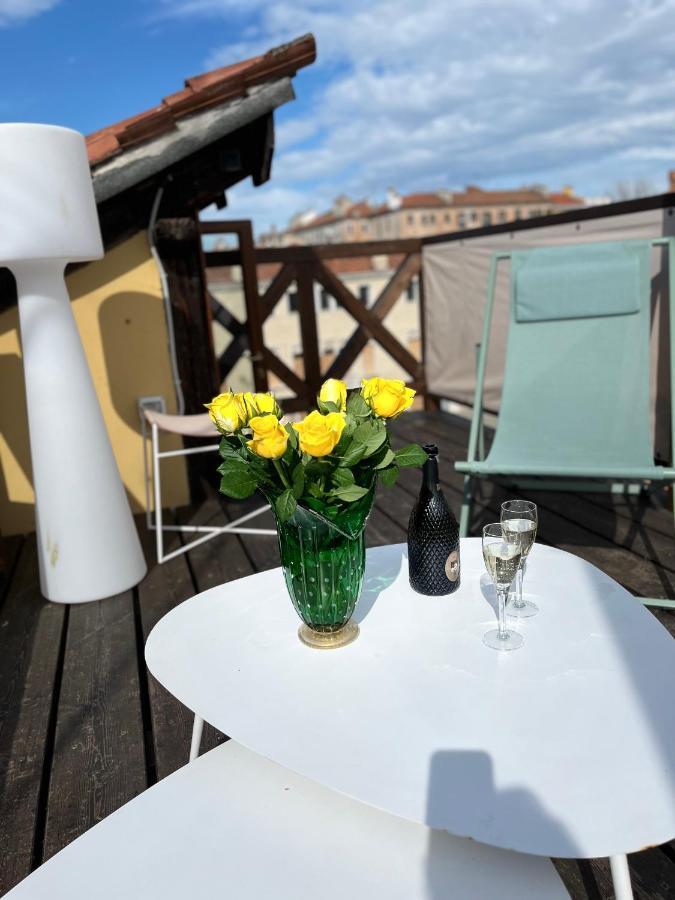 Casa Virginia Direct At The Canal Cannaregio With Own Roof Terrace Venise Extérieur photo